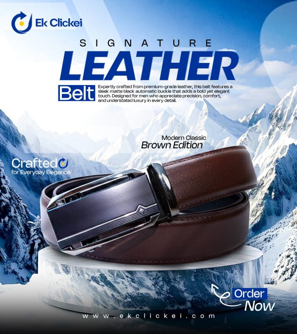 Premium Leather Belt For Men